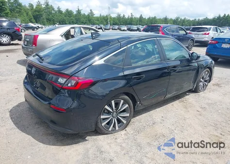 2024 Honda Civic Ex-L from USA, damaged, VIN 19XFL1H79RE010961